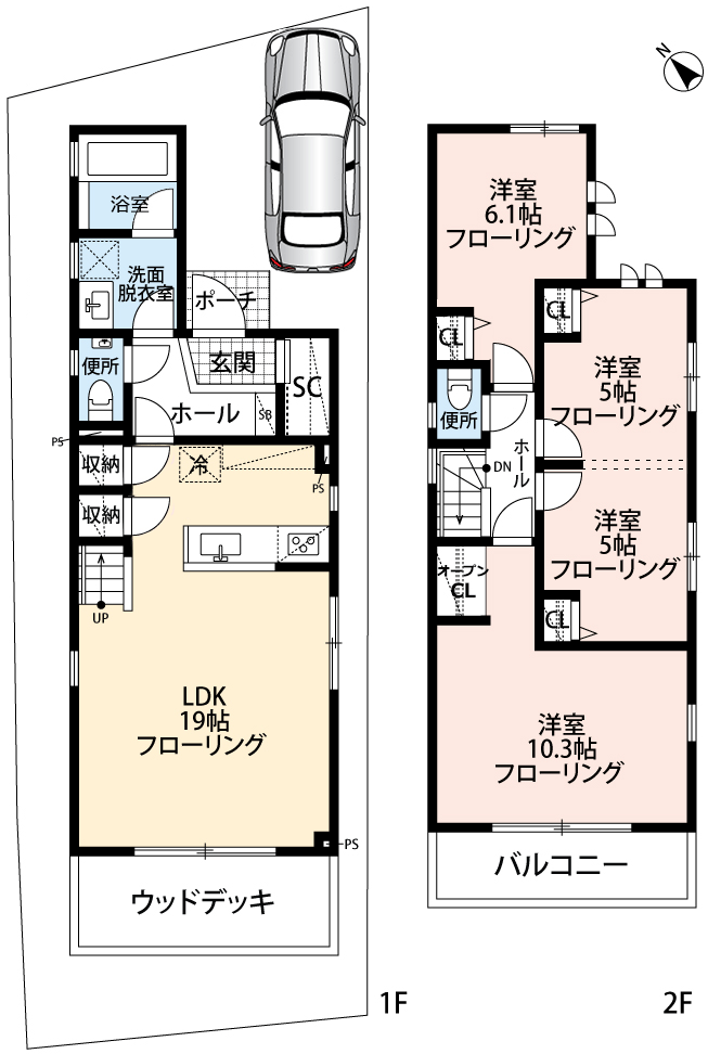 東恋ヶ窪　図面